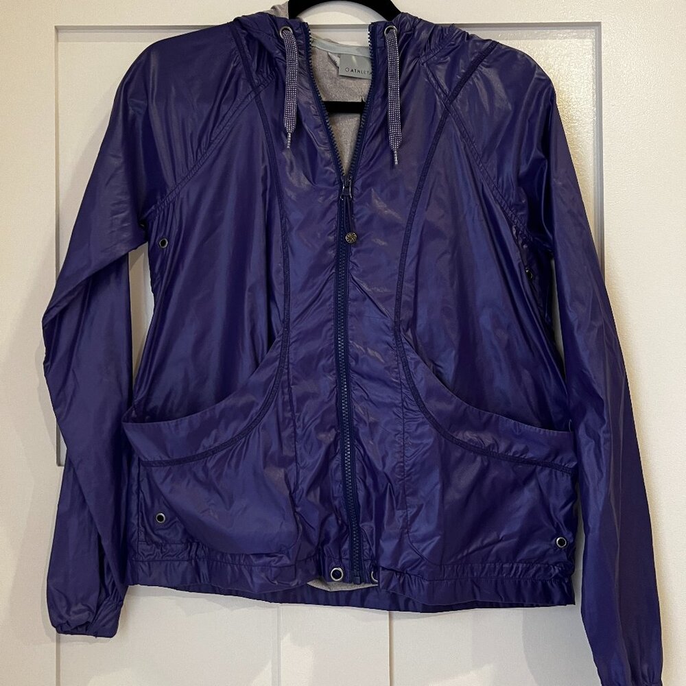 Athleta Iced Purple Wind Breaker Jacket Size XS